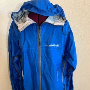 Men’s Montbell Outdoor Rain Jacket Size Large